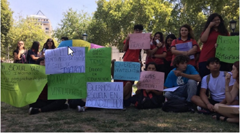 Estudiantes secundarios se organizan por mejores condiciones para las escuelas de Mendoza