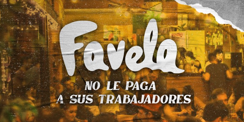 Córdoba: el bar "Favela" no les paga a sus trabajadores