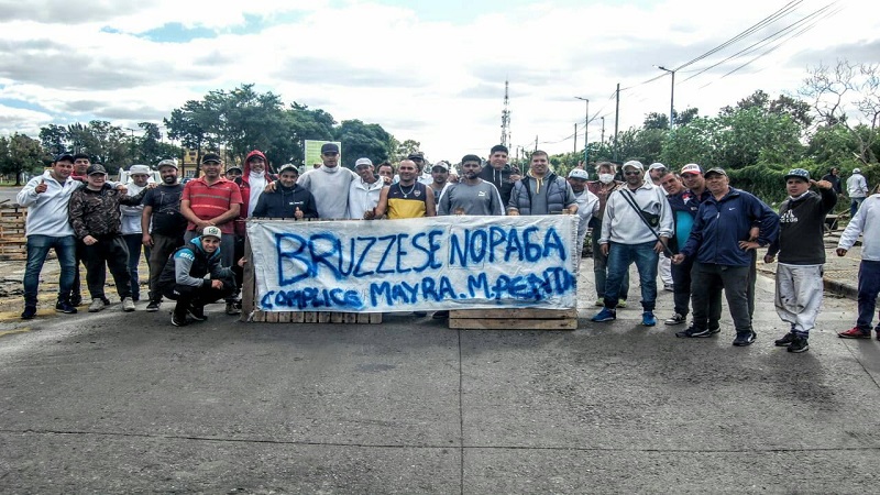 Penta: paro nacional de la carne y acto en la puerta del frigorífico