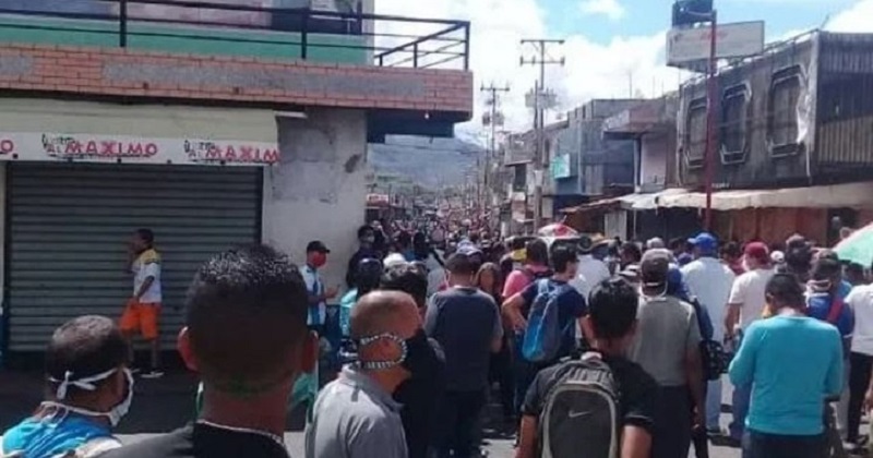 Las protestas por falta de comida y precios exorbitantes se extienden en Venezuela