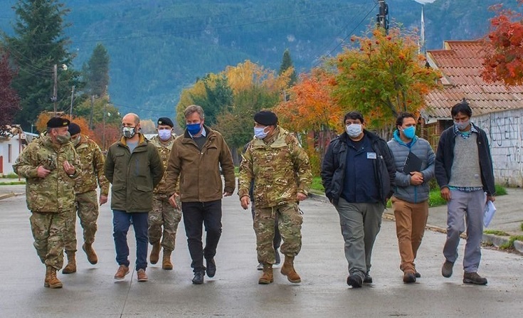 El Hoyo: Pol Huisman y las FF.AA quieren instalar un centro de campaña por el coronavirus