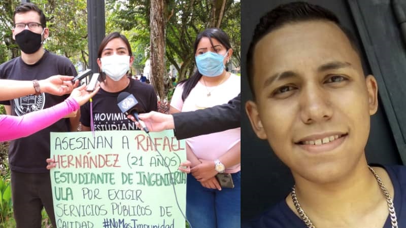 Joven de 21 años asesinado mientras protestaba por falta de luz en Venezuela