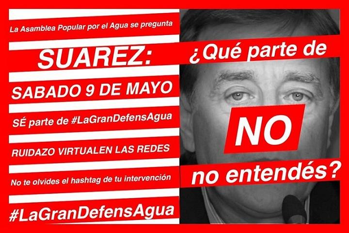 Mendoza: la defensa del agua no está en cuarentena