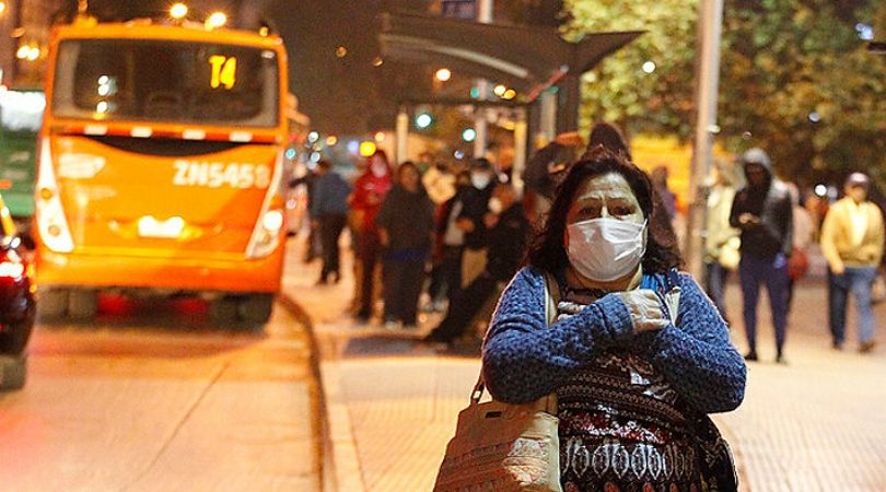 "He salido a cobrar mi finiquito y en las micros veo como no hay resguardo para el chofer ni para nadie"