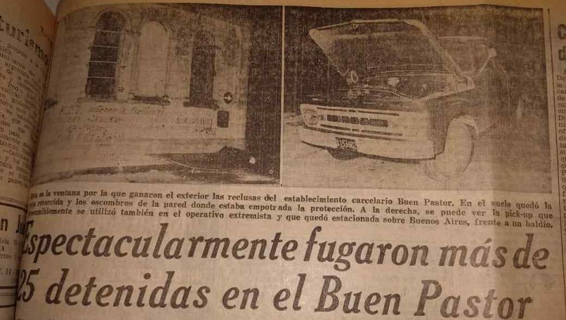 "¡Se fugaron “Las Chichi” de Córdoba!": a 45 años de la fuga de mujeres en el Buen Pastor