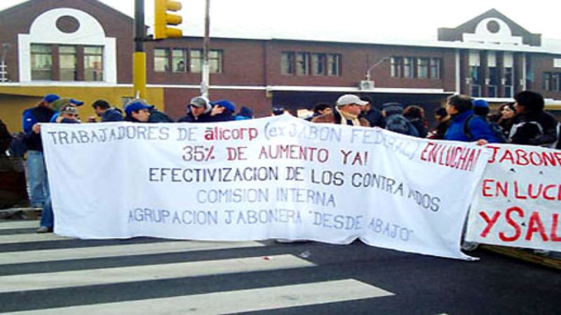 La fábrica de jabones Alicorp de La Matanza despidió contratados en plena pandemia