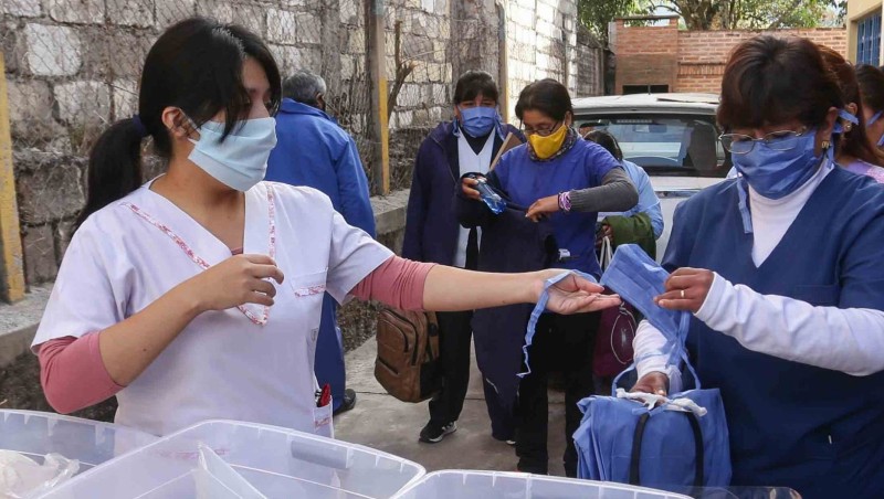 Avanza el covid-19 en Jujuy y en los hospitales ni siquiera hay barbijos para todos