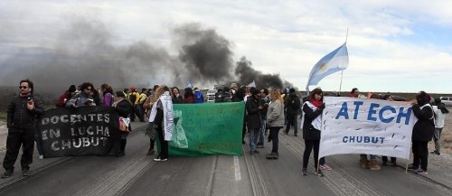 No a la Judicialización de Goodman, los dirigentes de ATECH, ATE Comodoro y todos los luchadores