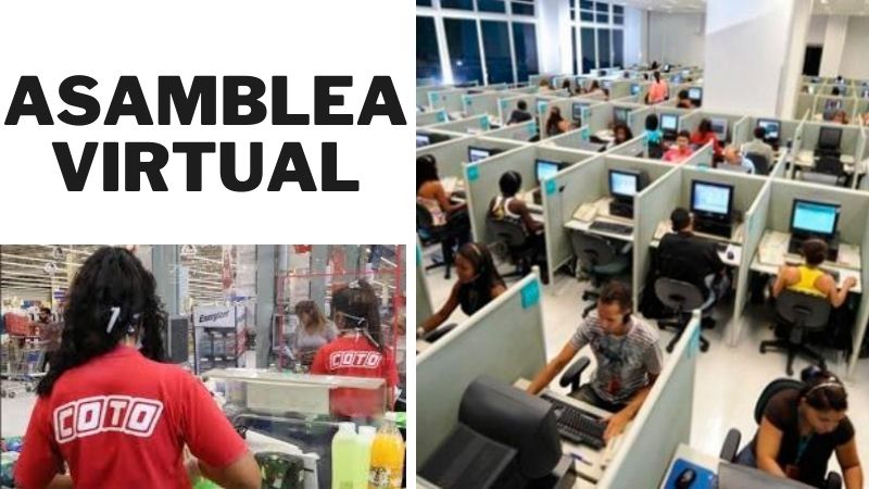 Asamblea nacional de trabajadores de Comercio, para enfrentar los despidos, suspensiones y contagios