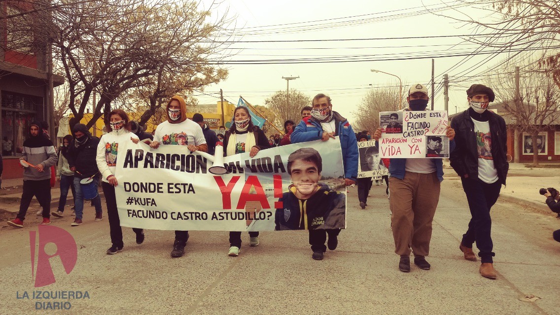 Tres meses sin Facundo: el pueblo de Pedro Luro marchó y gritó “¡aparición con vida ya!”