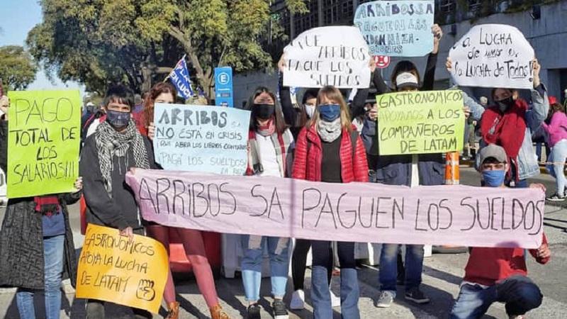 Gastronómica de Arribos SA: “Trabajadores de Latam, nos abrieron los ojos”