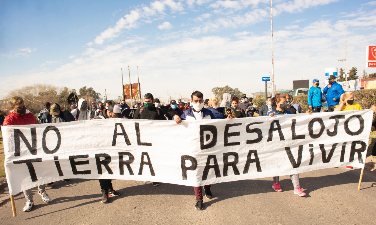 Toma de tierras en Guernica: "No hubo respuesta contra el desalojo, lo sentimos como una burla"