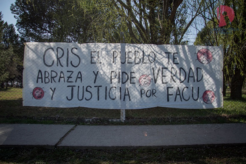 Pedro Luro acompañó a Cristina, la familia y amigos de Facundo Castro