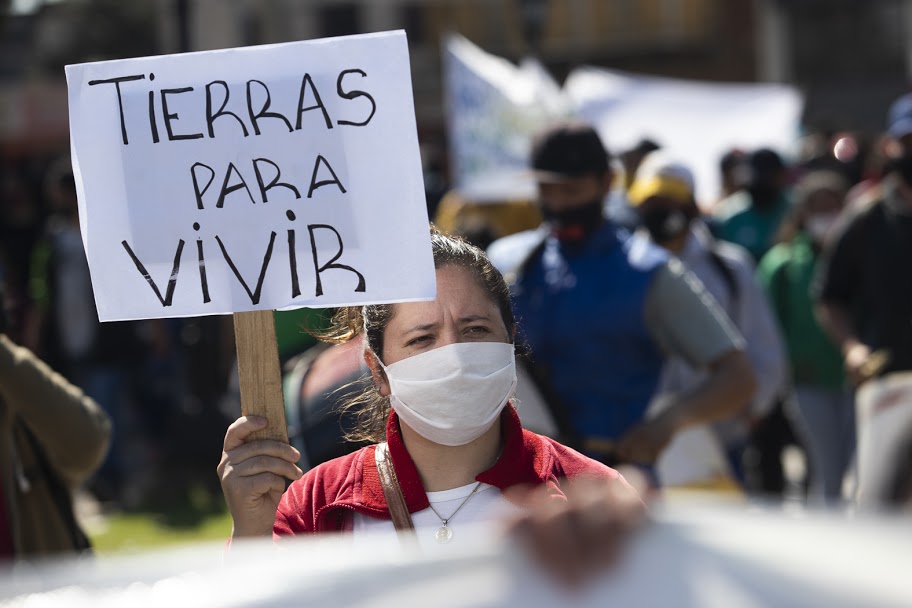 Indignante: la Justicia le puso fecha al desalojo a la toma de tierras de Guernica