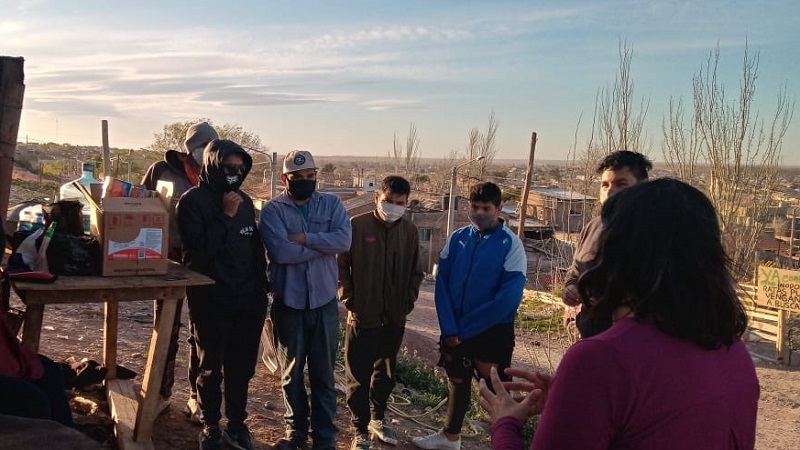  Gran colecta solidaria para familias que reclaman tierras en Centenario