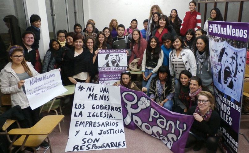 #NiUnaMenos en la Universidad de Salta