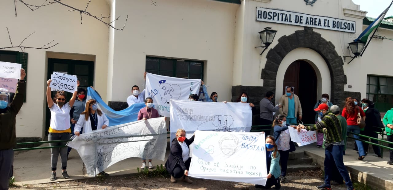 Reclamos en el Hospital de El Bolsón: “Enfermería no se calla más”