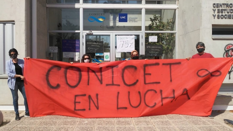 Nueva jornada de protesta de los trabajadores de la ciencia