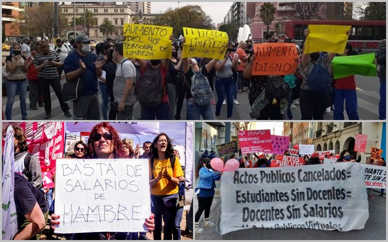 Trabajadoras de limpieza movilizan en Córdoba: la precarización no se aguanta más