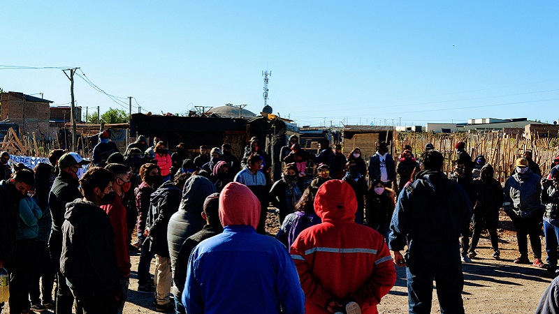 [Fotogalería] Imágenes del desalojo que se evitó con organización y solidaridad de clase