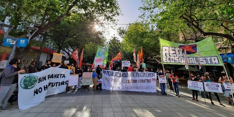 Mendoza se sumó a la acción plurinacional por la vida, los territorios y el agua