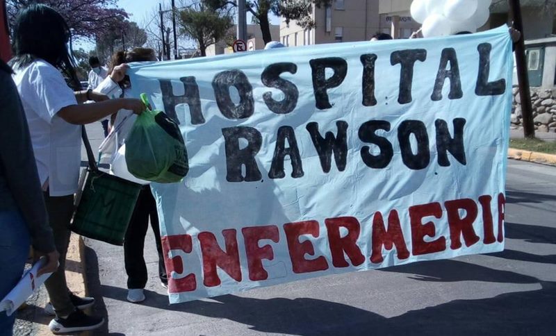 Enfermería del Hospital Rawson de Córdoba: "Queremos ser considerados primera línea no solo para la televisión"