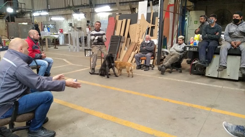 [VIDEO]: Trabajadores de Cooperativa Gotan avanzan en la pelea por la expropiación