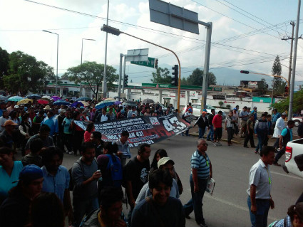 Oaxaca: continúa desarrollándose el boicot electoral