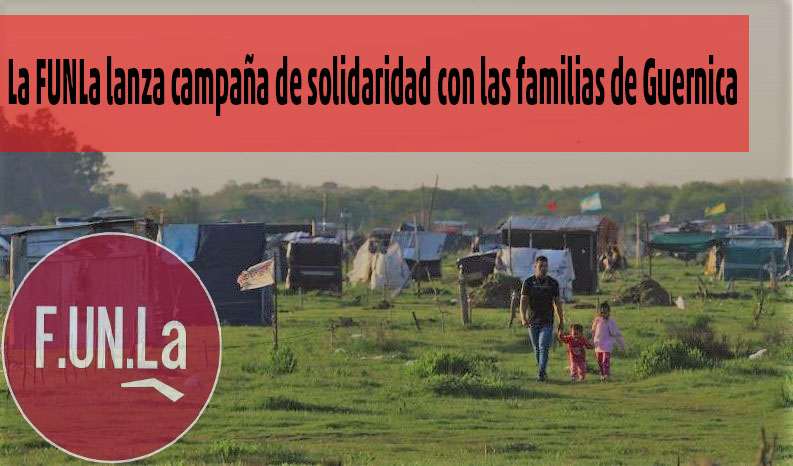 La FUNLa lanza campaña de solidaridad con las familias de Guernica 