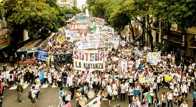 Seccionales Multicolor exigen paro provincial si reprimen en Guernica