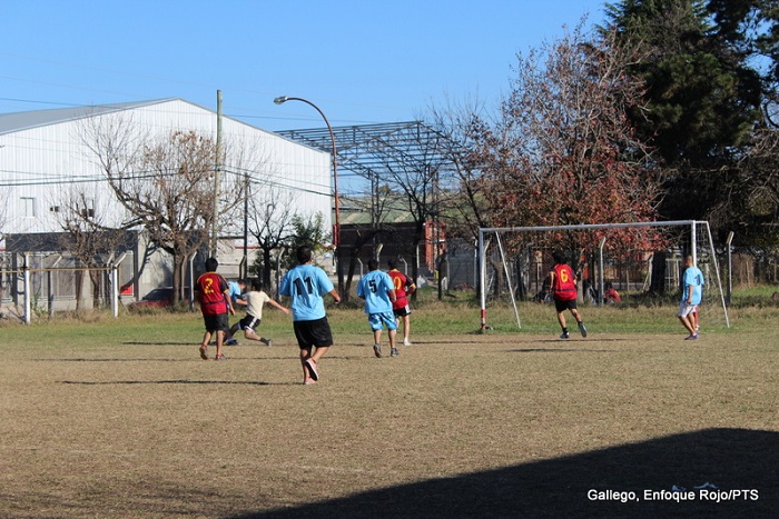 Voces obreras en Madygraf, en un fin de semana de fútbol y mucha reflexión política