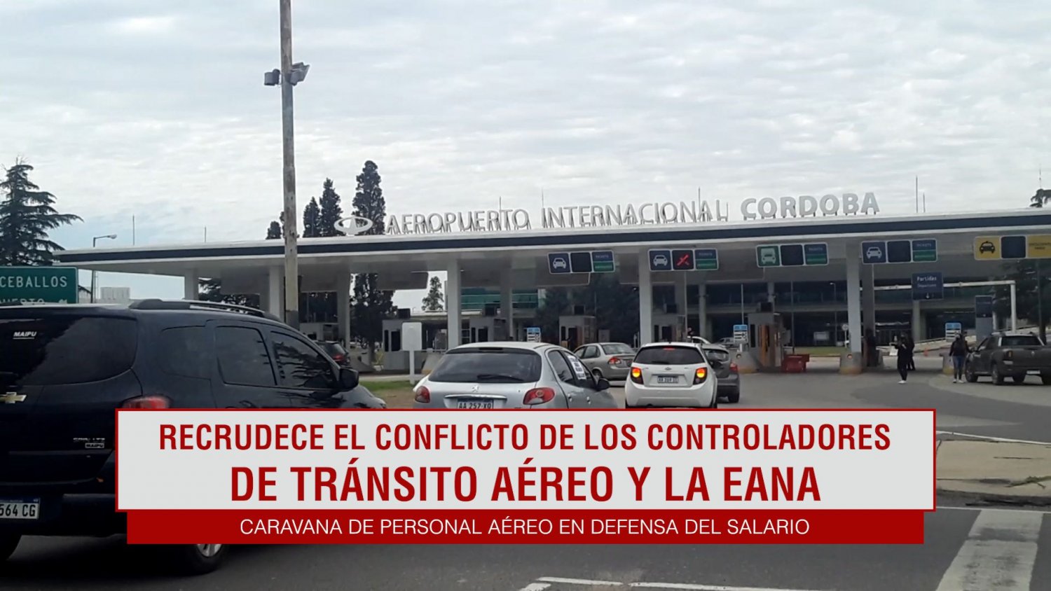 Controladores de Tránsito Aéreo sacaron su reclamo a las calles