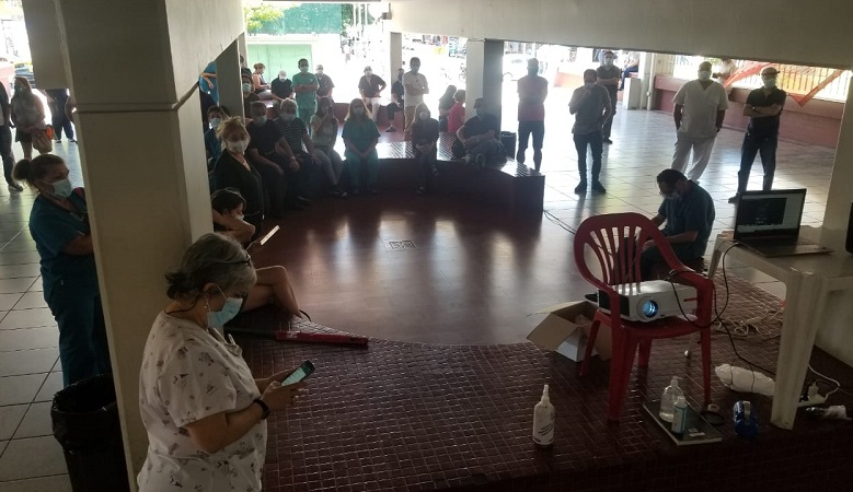 Asamblea masiva del hospital Garrahan votó parar 20 y 21 de noviembre