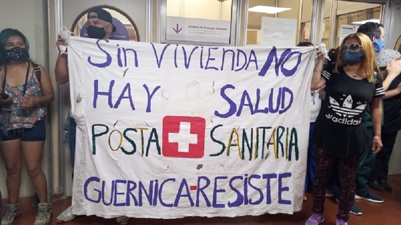 Trabajadores del Garrahan convocan al Puente Pueyrredón en solidaridad por Guernica