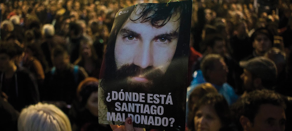 Que la causa de Santiago Maldonado no sea otro monumento a la impunidad