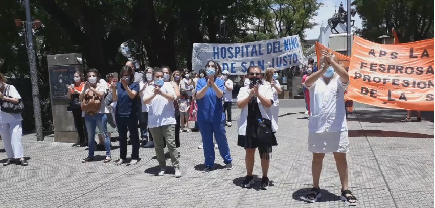 Trabajadores de la salud: "Si no hay aumento, mirá Espinoza que quilombo se va a armar"