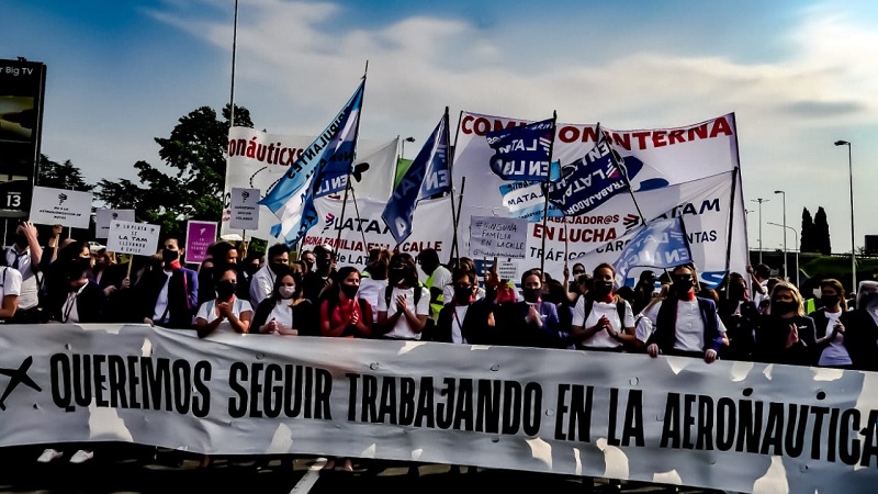 Latam: este lunes corte de la Richieri por una Navidad sin familias en la calle