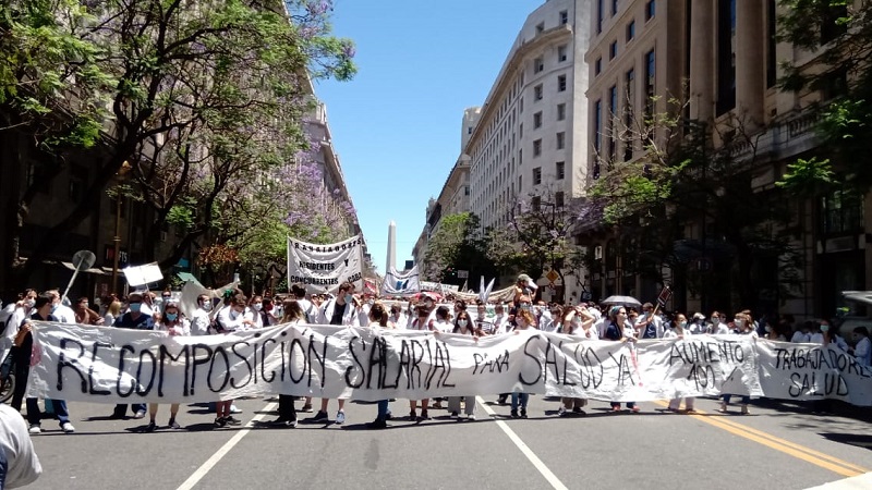 Mil trabajadores de la salud porteños votaron realizar una medida de lucha unitaria