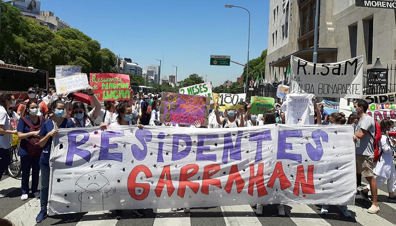 Trabajadores de la salud preparan una gran jornada de lucha para el 22 de diciembre