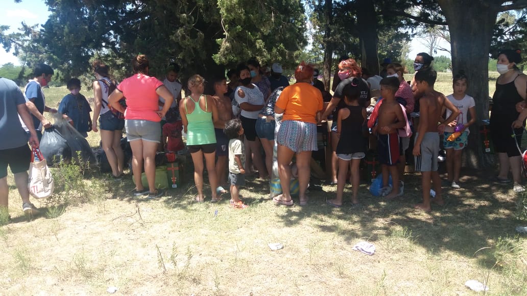 Jornada solidaria en Manantiales: Las familias siguen luchando por vivienda digna 