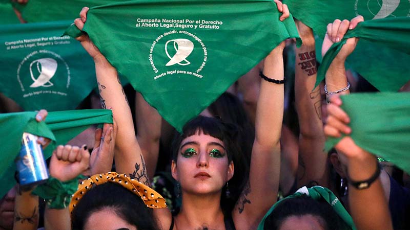 Mujeres del Estado español por el aborto legal en Argentina: "Lo conquistamos en la calle"