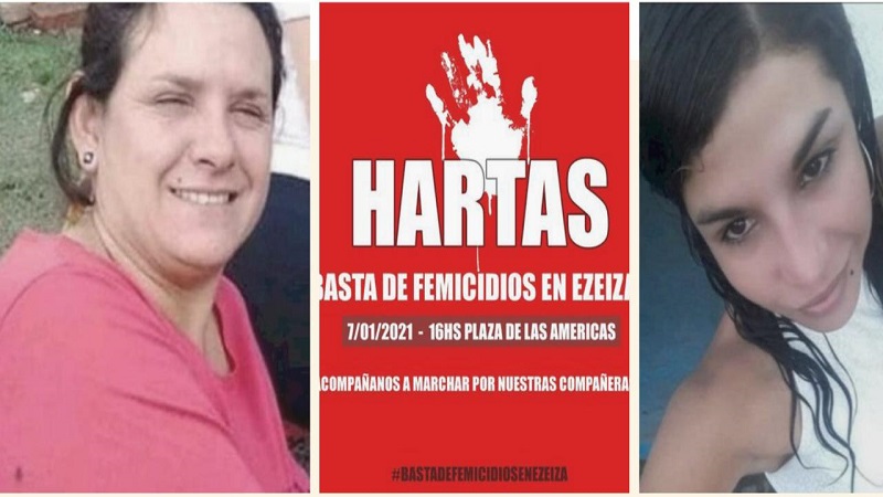 Ezeiza: este jueves autoconvocades gritarán ¡basta de femicidios!