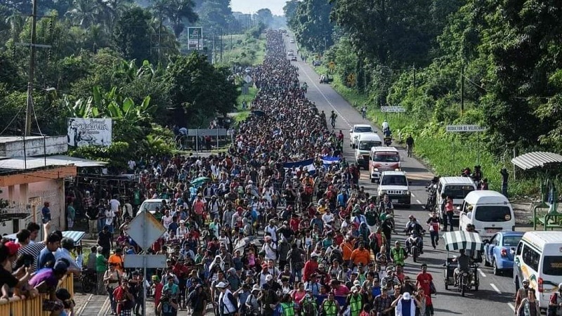 ¡Solidaridad con la caravana migrante! ¡Alto a las políticas represivas impuestas por EE.UU.!