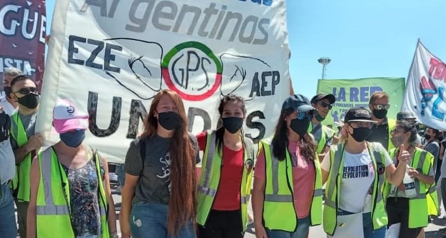 GPS: la tercerizada de Aerolíneas Argentinas ataca a las mujeres que luchan