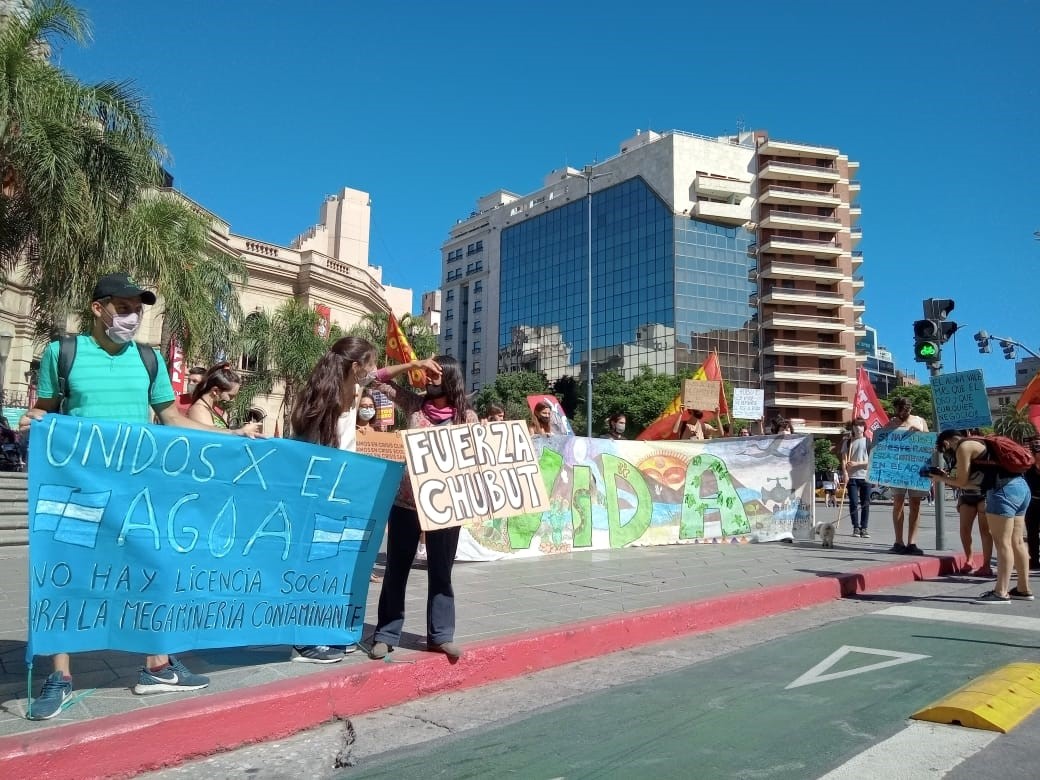 Firmes contra la megaminería: Córdoba también se hizo parte contra el plan de Arcioni