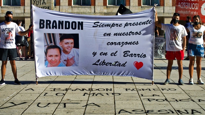 Gatillo fácil en Mar del Plata: exigen justicia por el crimen de Brandon Romero