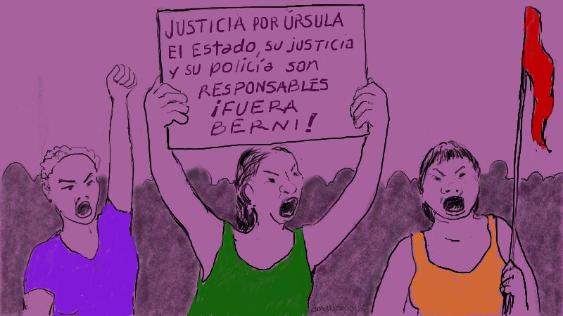 Editorial gráfico: "Justicia por Ursula, el Estado es responsable"