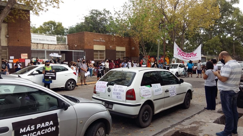 Paro provincial: Escuelas de Las Heras se unen para frenar cierres de cursos