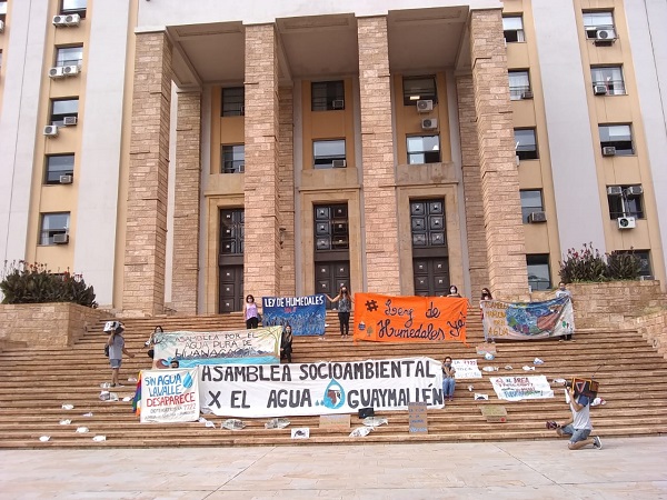 “No hay agua para la Laguna del Viborón pero si para otras actividades como el fracking y la megaminería”