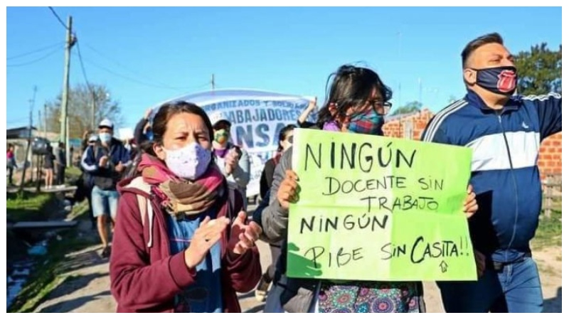 8M: las docentes marchamos porque violencia es no tener trabajo o tenerlo de forma precaria